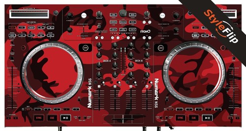 Numark ns6 color red camo - ns6, |