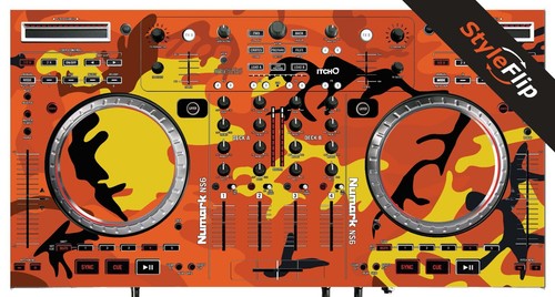 Numark ns6 color orange camo - color,