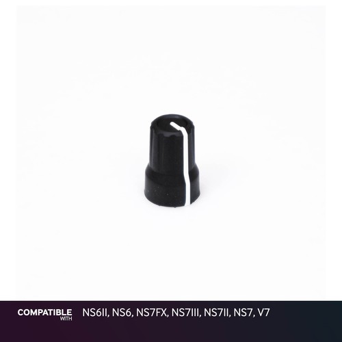 Numark black start stop knob - black, start/stop