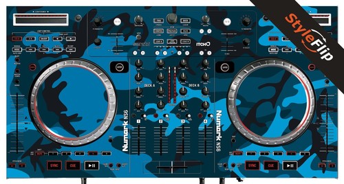 Numark ns6 color blue camo - numark, |